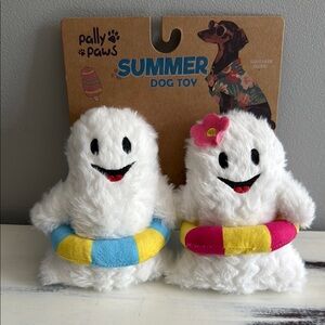 Boy-girl plush doggie toys with squeaker